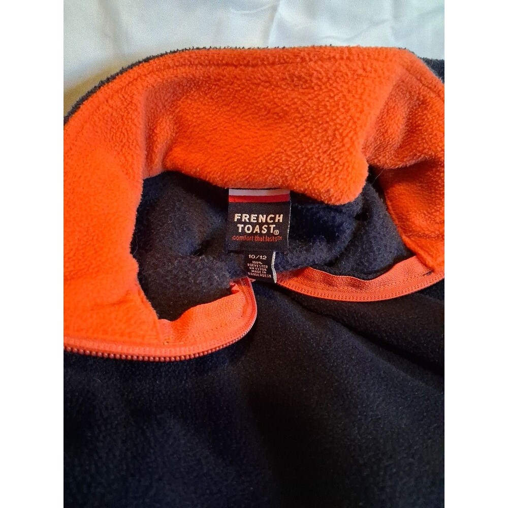 French Toast Fleece Jacket Boys 10/12 - Picture 3 of 4